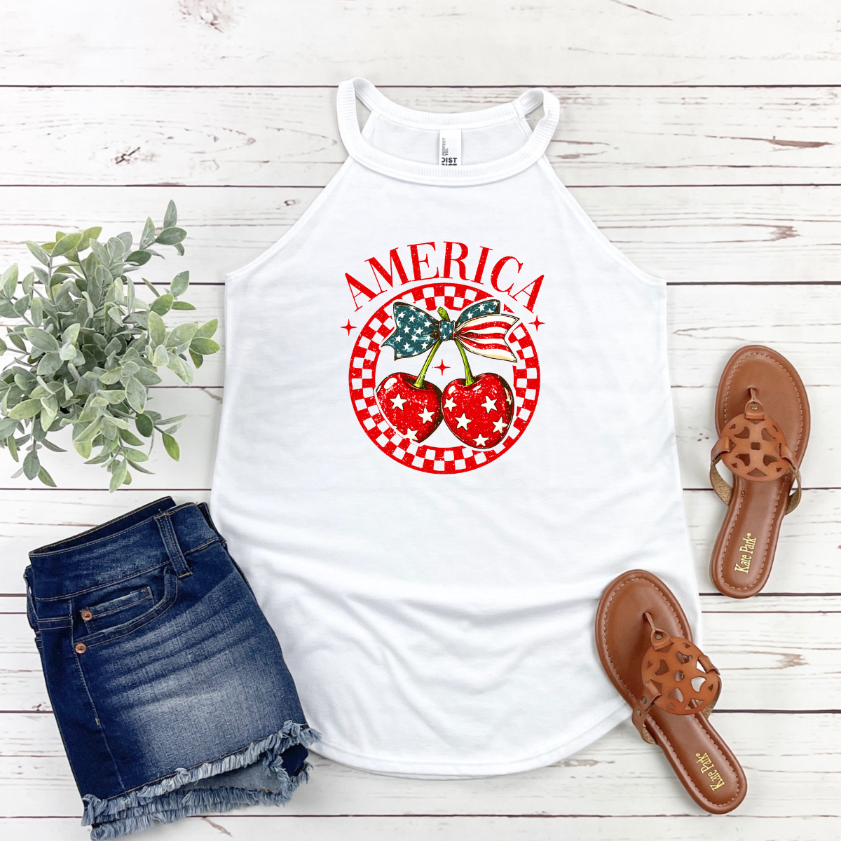 America Cherries Tank Top