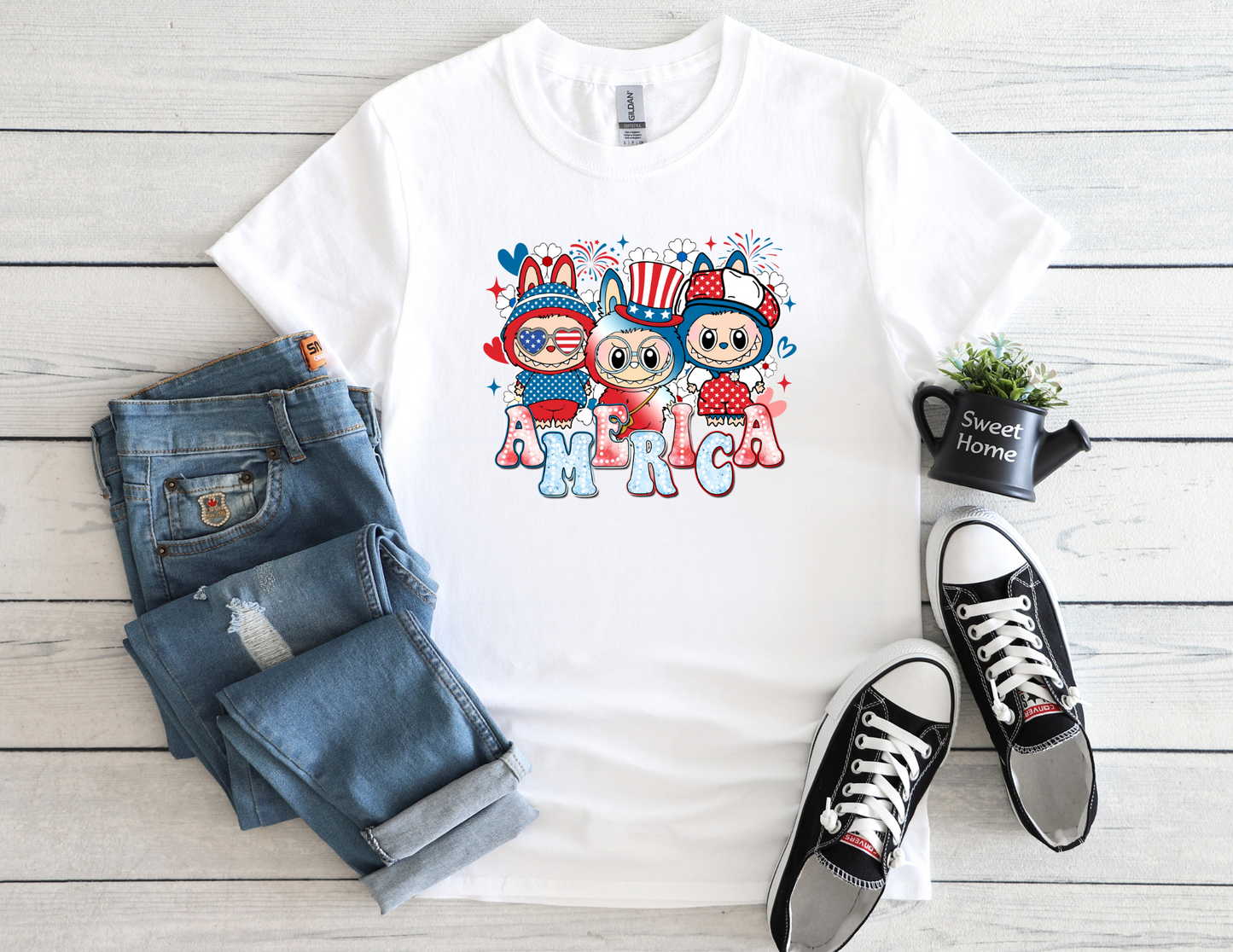 Womens - America Dolls Tee