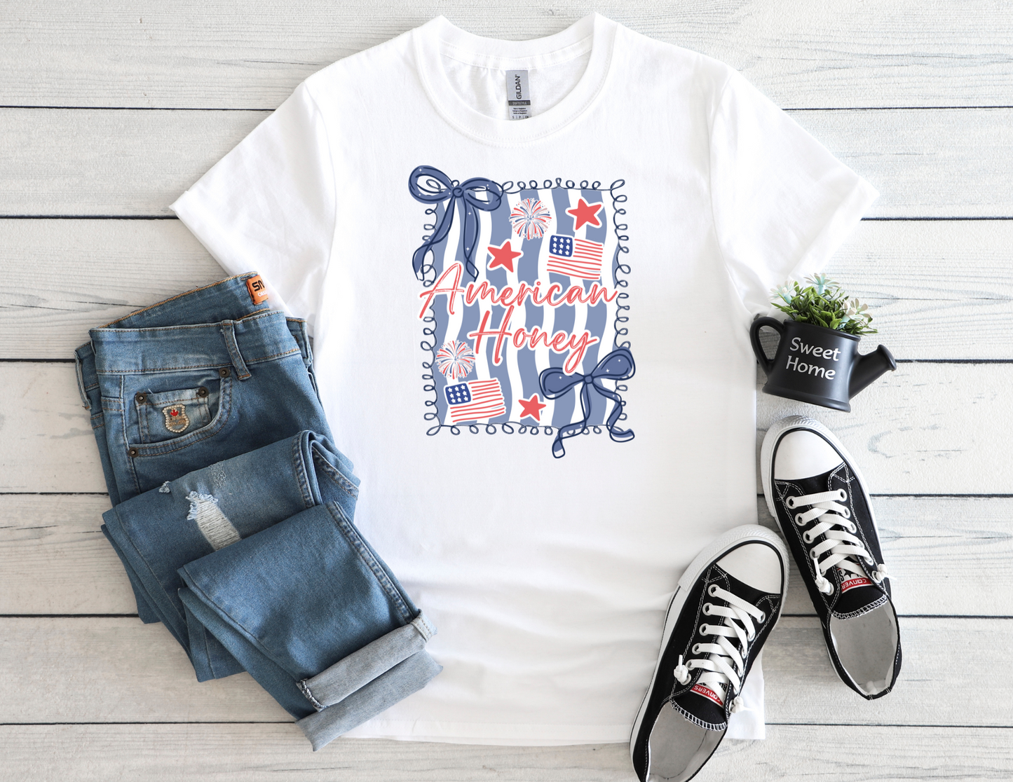 Womens - American Honey Tee