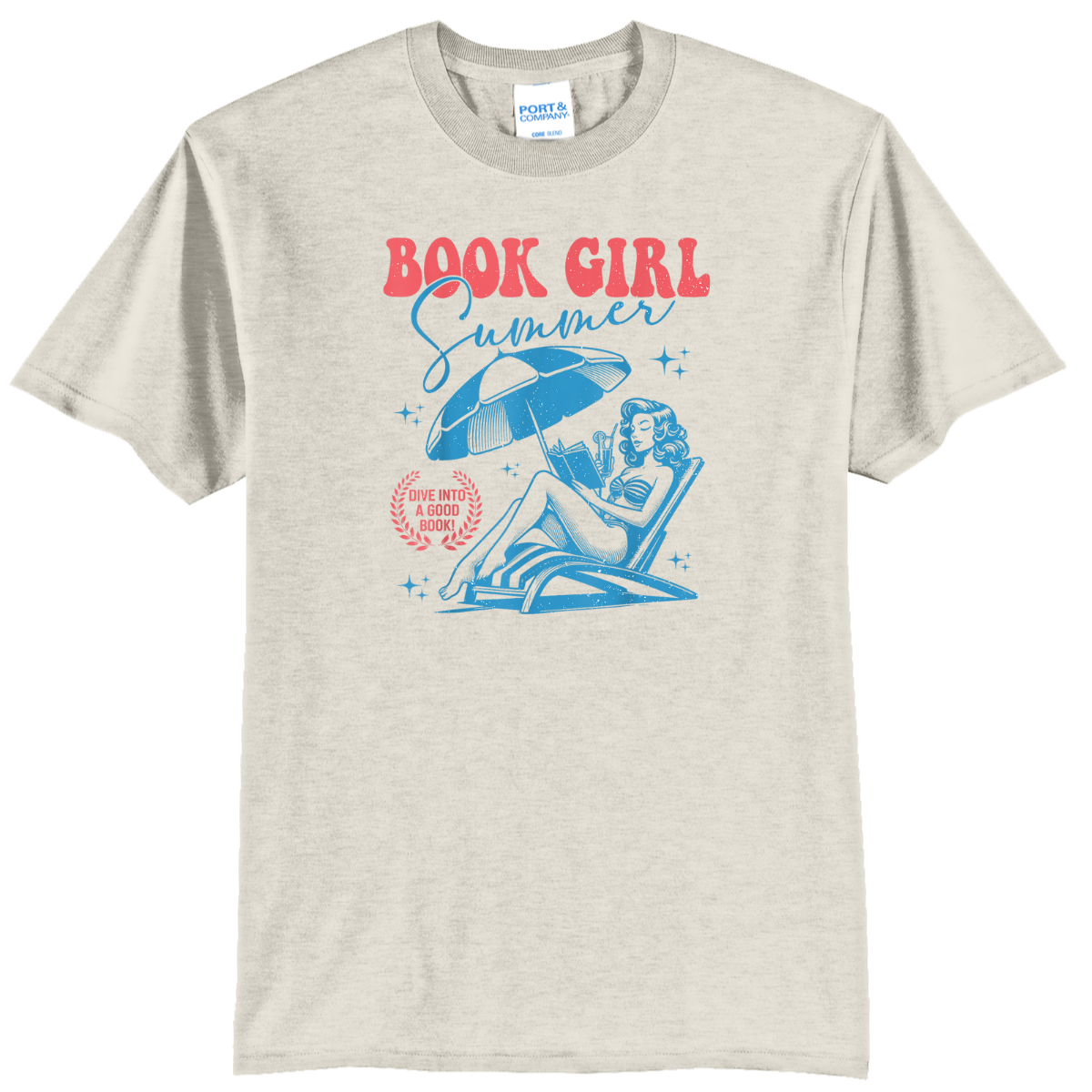 Book Girl Summer Tee
