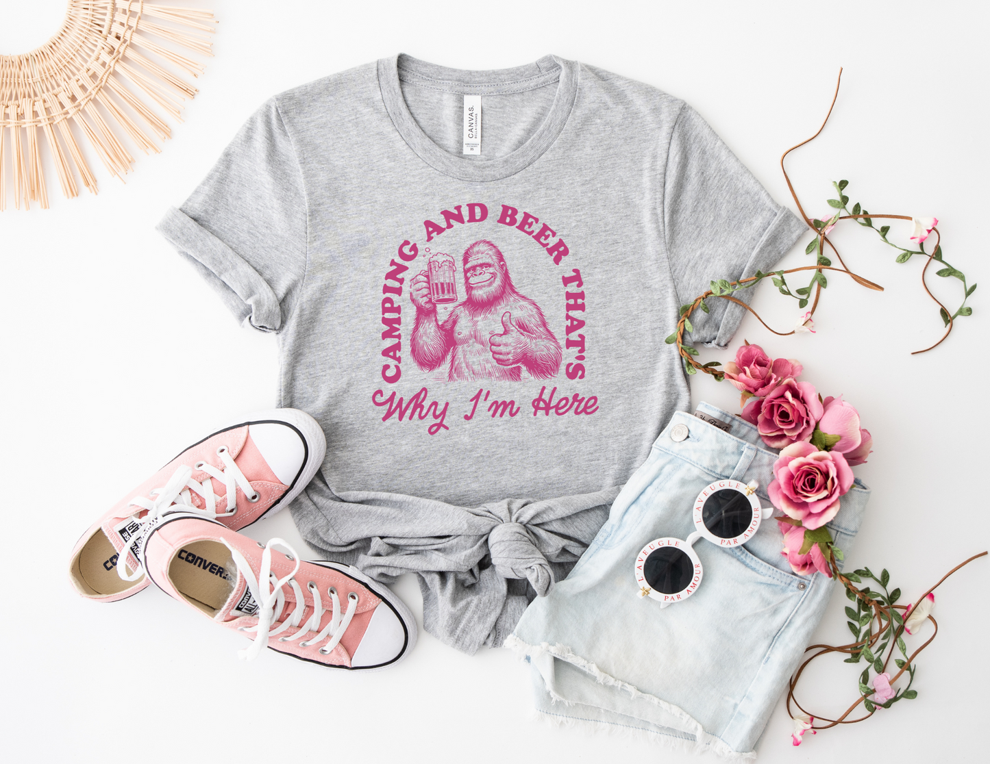 Camping and Beer Tee