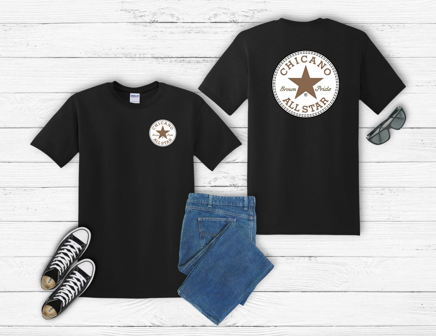 Chicano All Star (brown) Tee