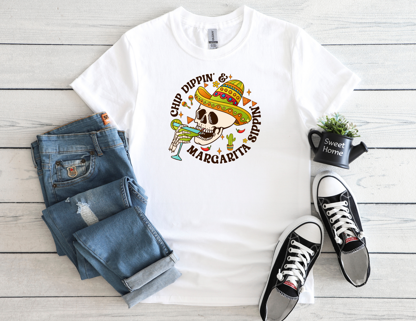 Chips and Margaritas Tee