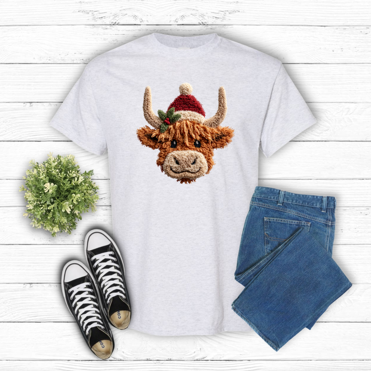Jolly Cow Tee/Sweatshirt