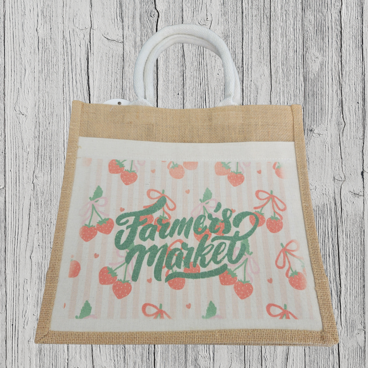 Farmer's Market Tote Bags (choose option)