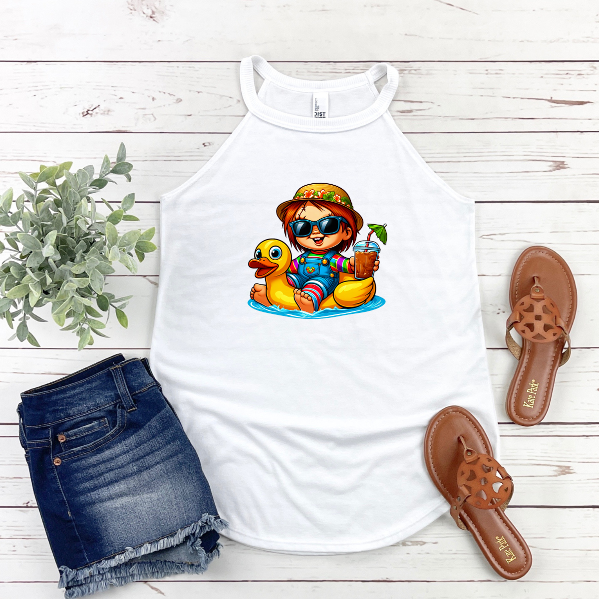 Floating Horror Tank Top