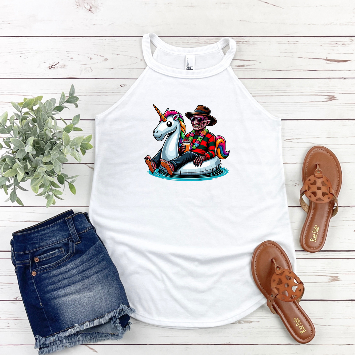 Floating Horror Tank Top