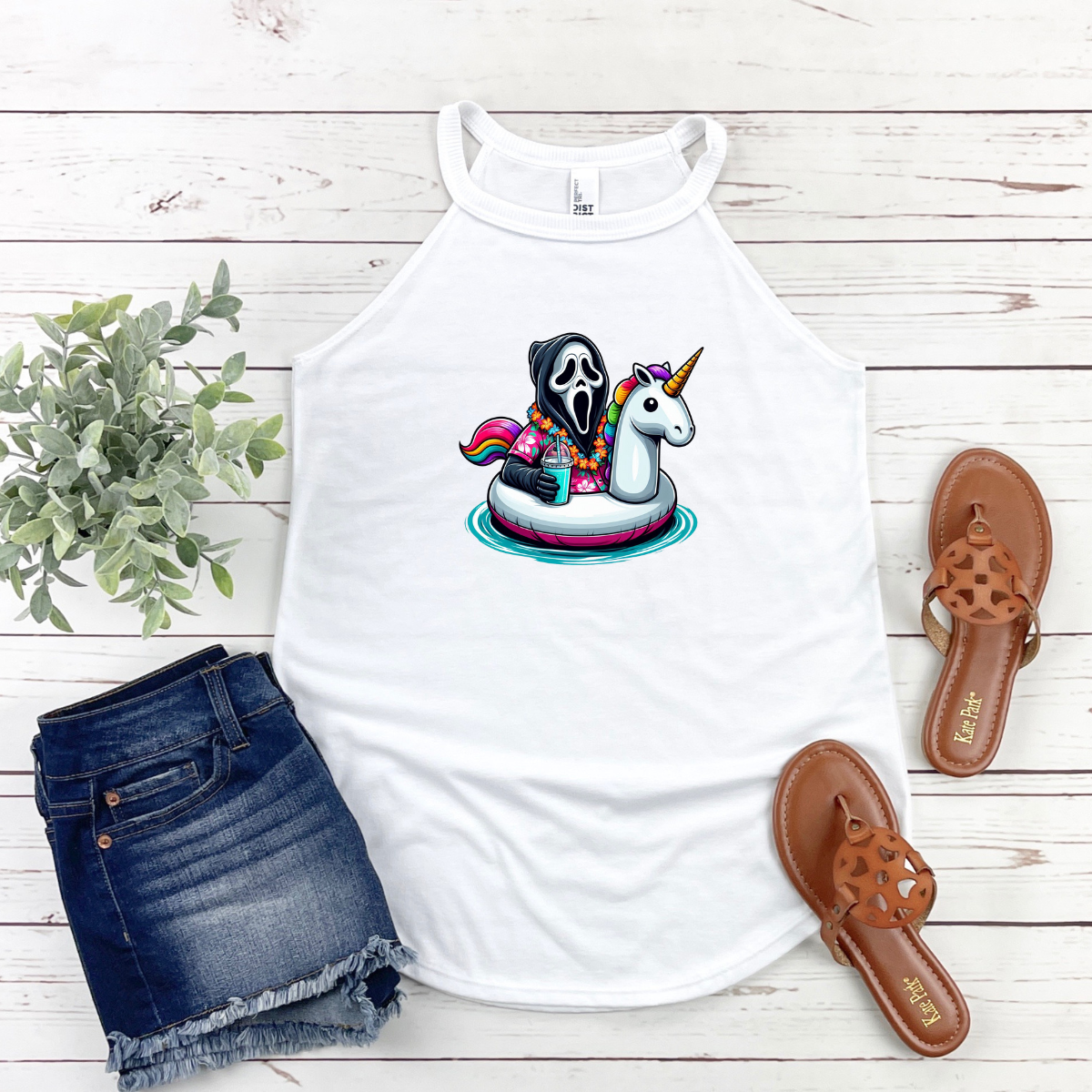 Floating Horror Tank Top