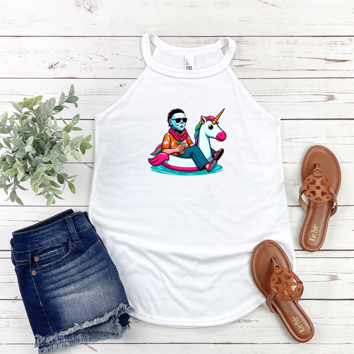 Floating Horror Tank Top