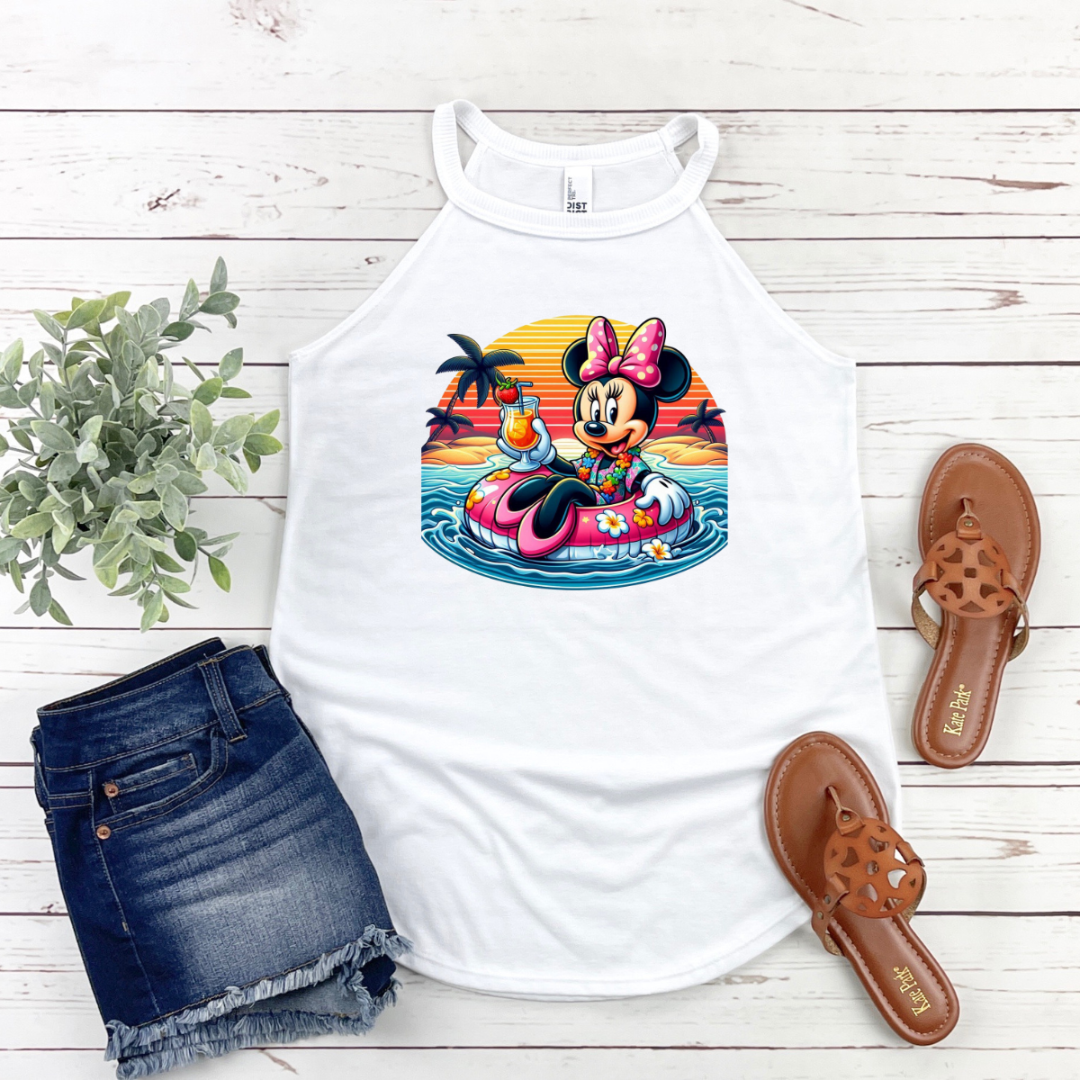 Floating Minnie Tank Top