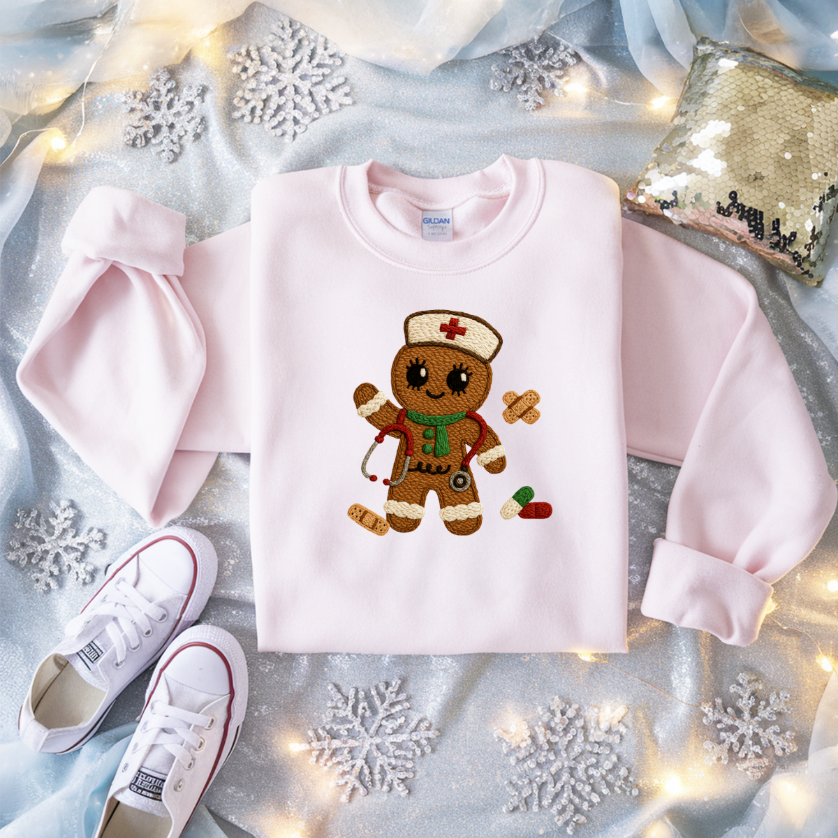 Jolly Ginger Nurse Tee/Sweatshirt