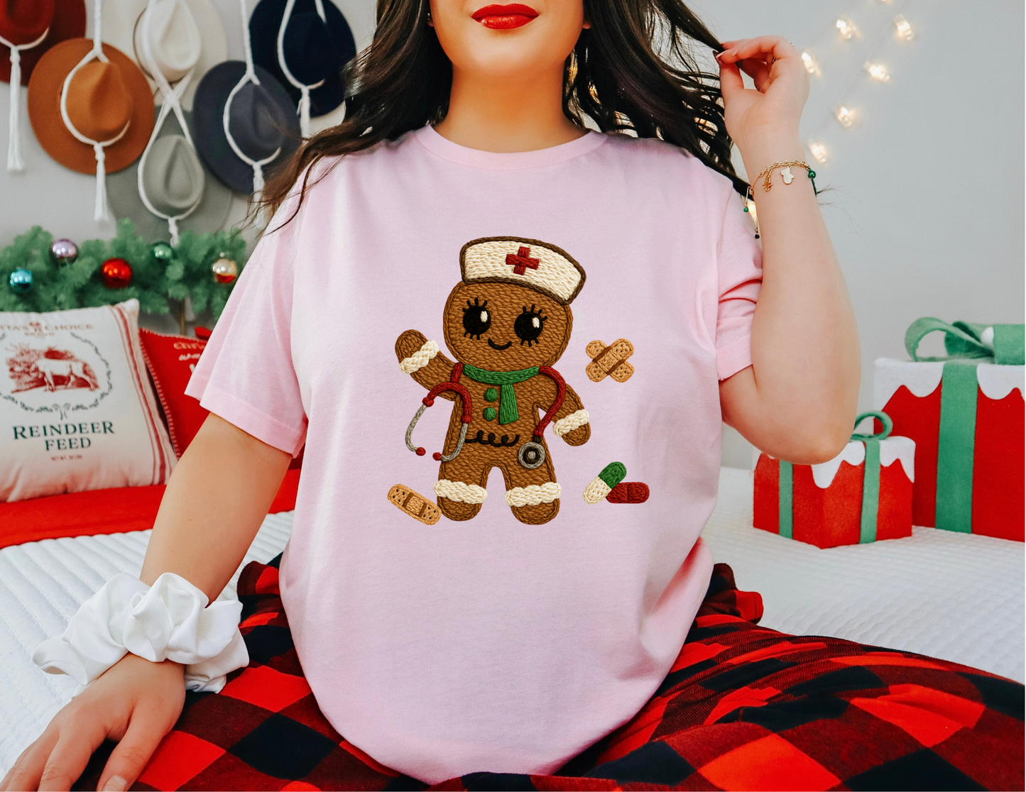 Jolly Ginger Nurse Tee/Sweatshirt