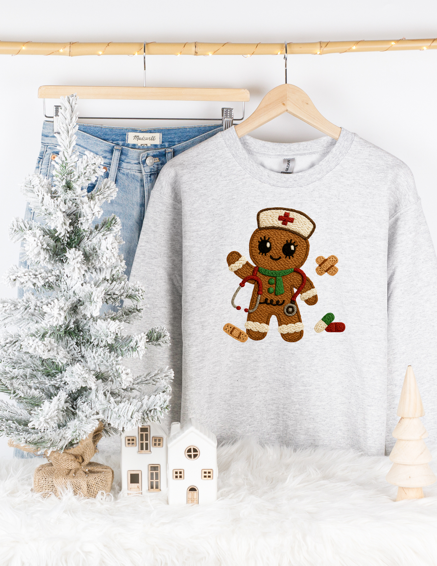 Jolly Ginger Nurse Tee/Sweatshirt