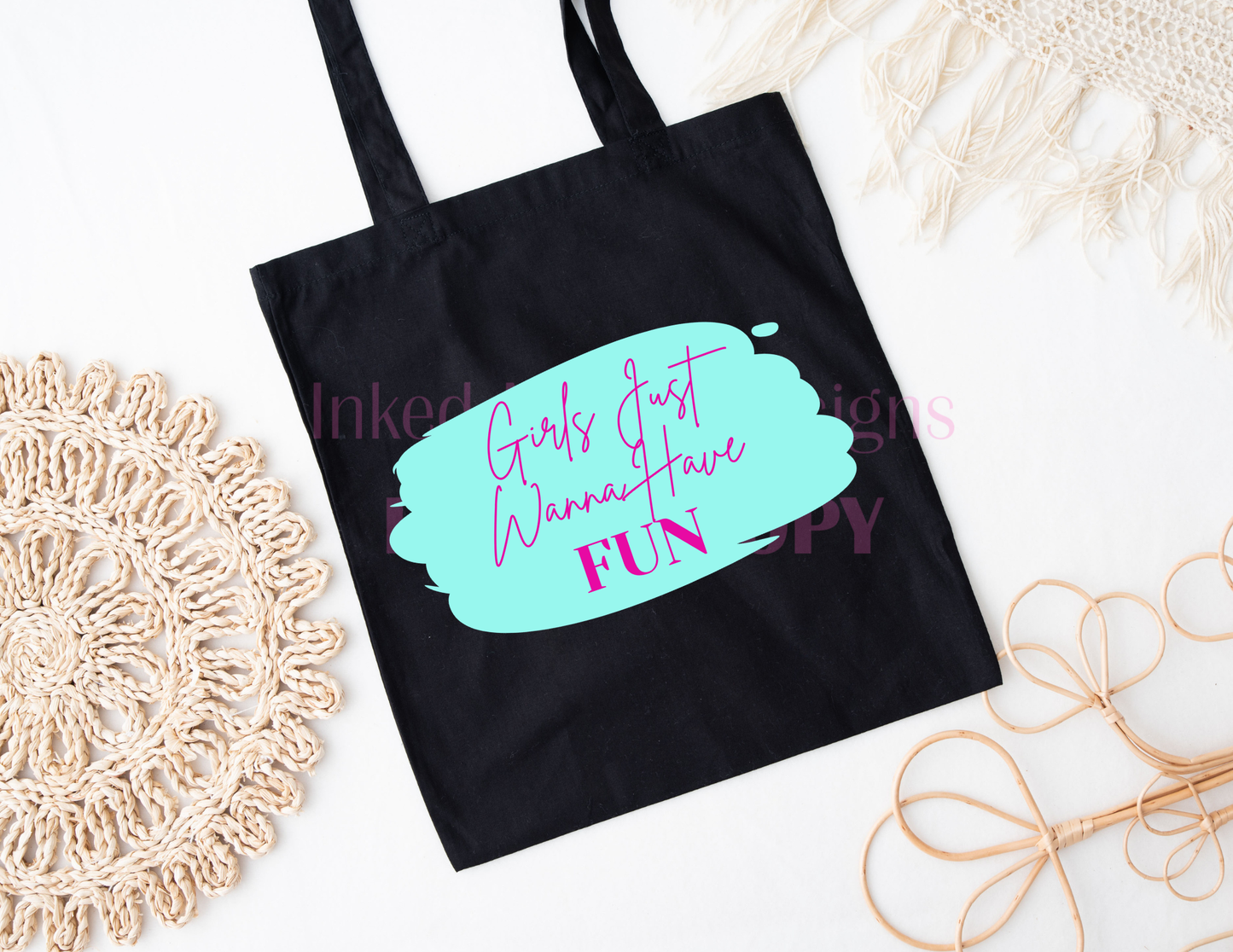 Girls Wanna Have Fun Tote Bag