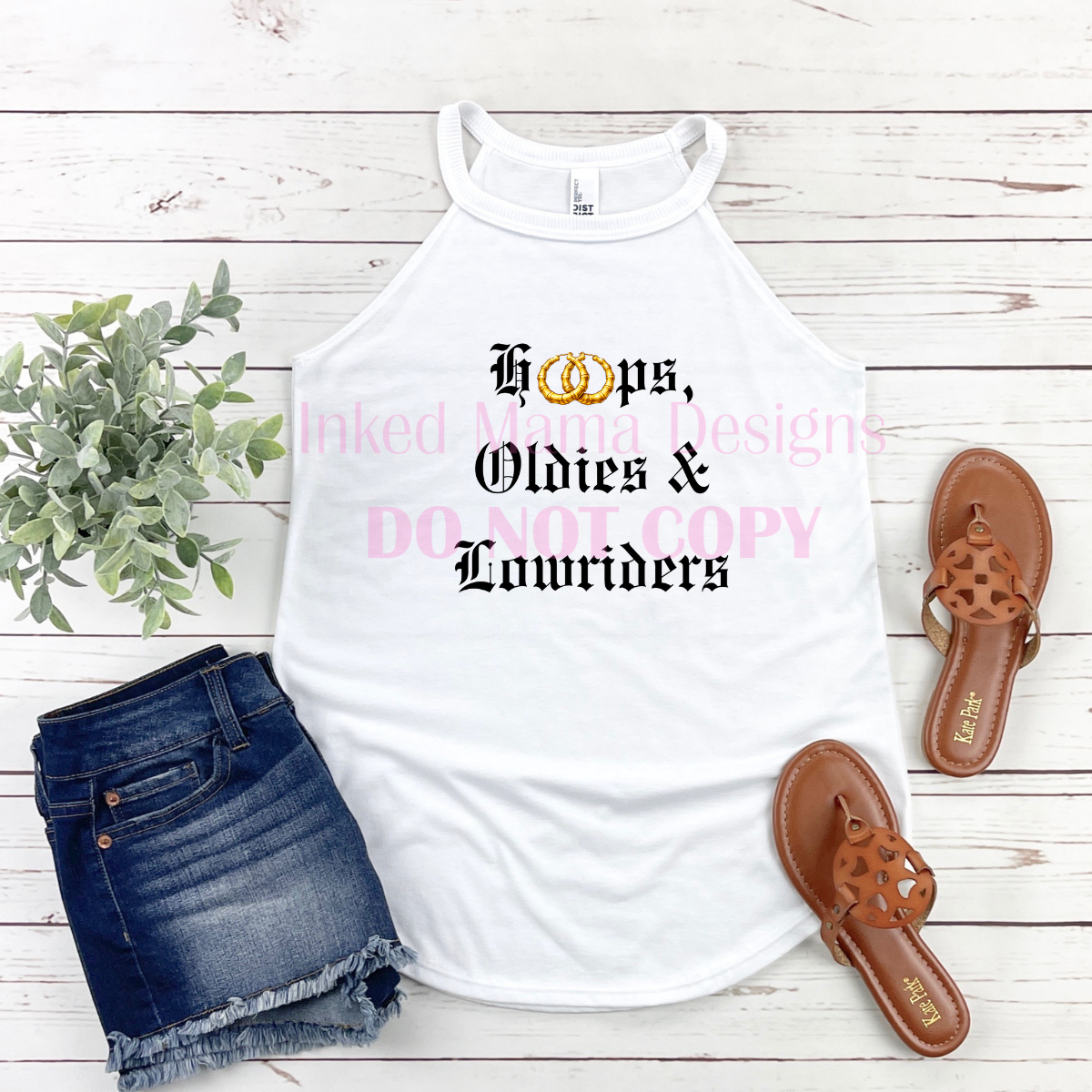 Hoops and Lowriders Tee or Tank