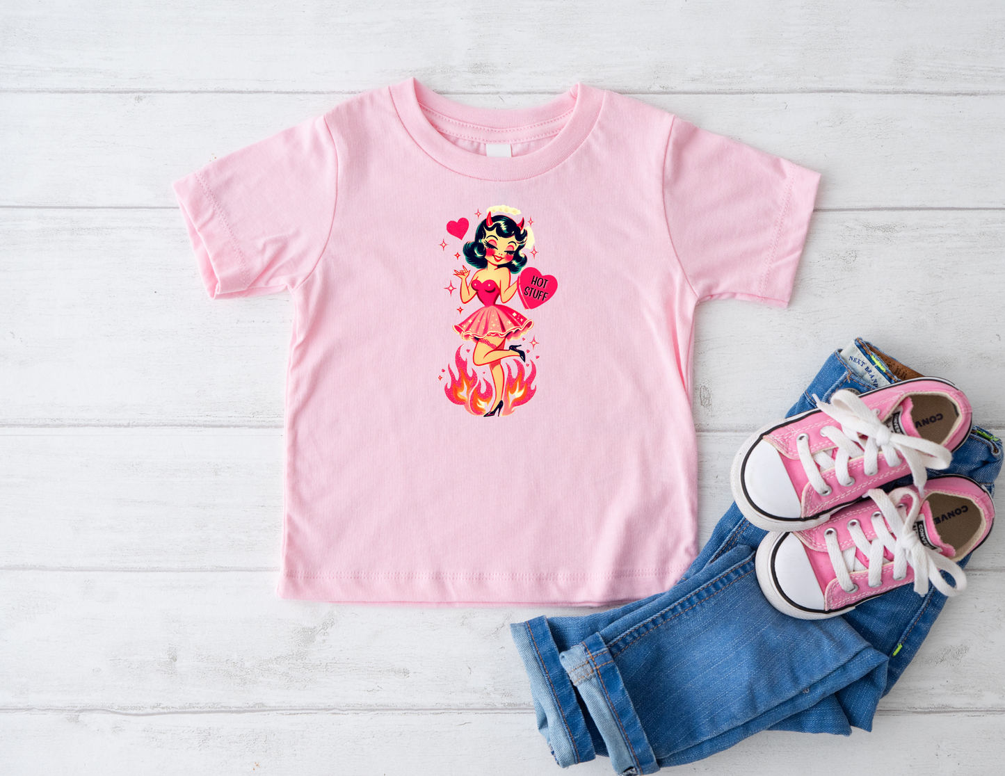 Hot Stuff Kids Tee
