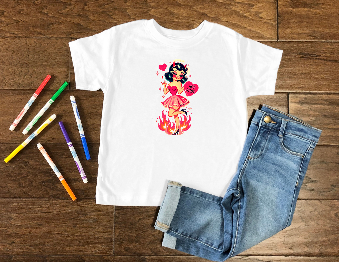 Hot Stuff Kids Tee