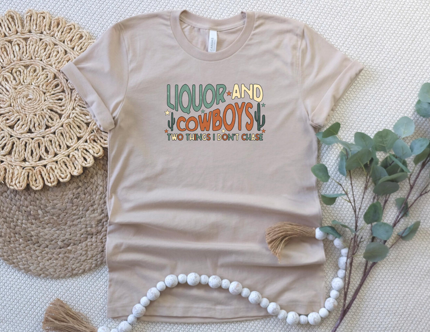 Liquor and Cowboys Tee