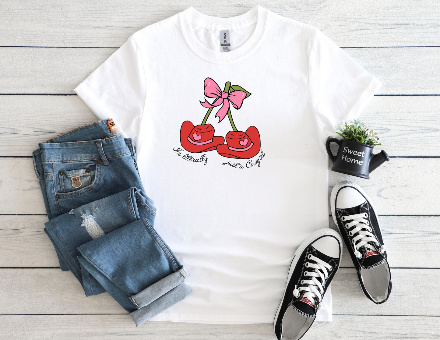 Literally just a Cowgirl Tee