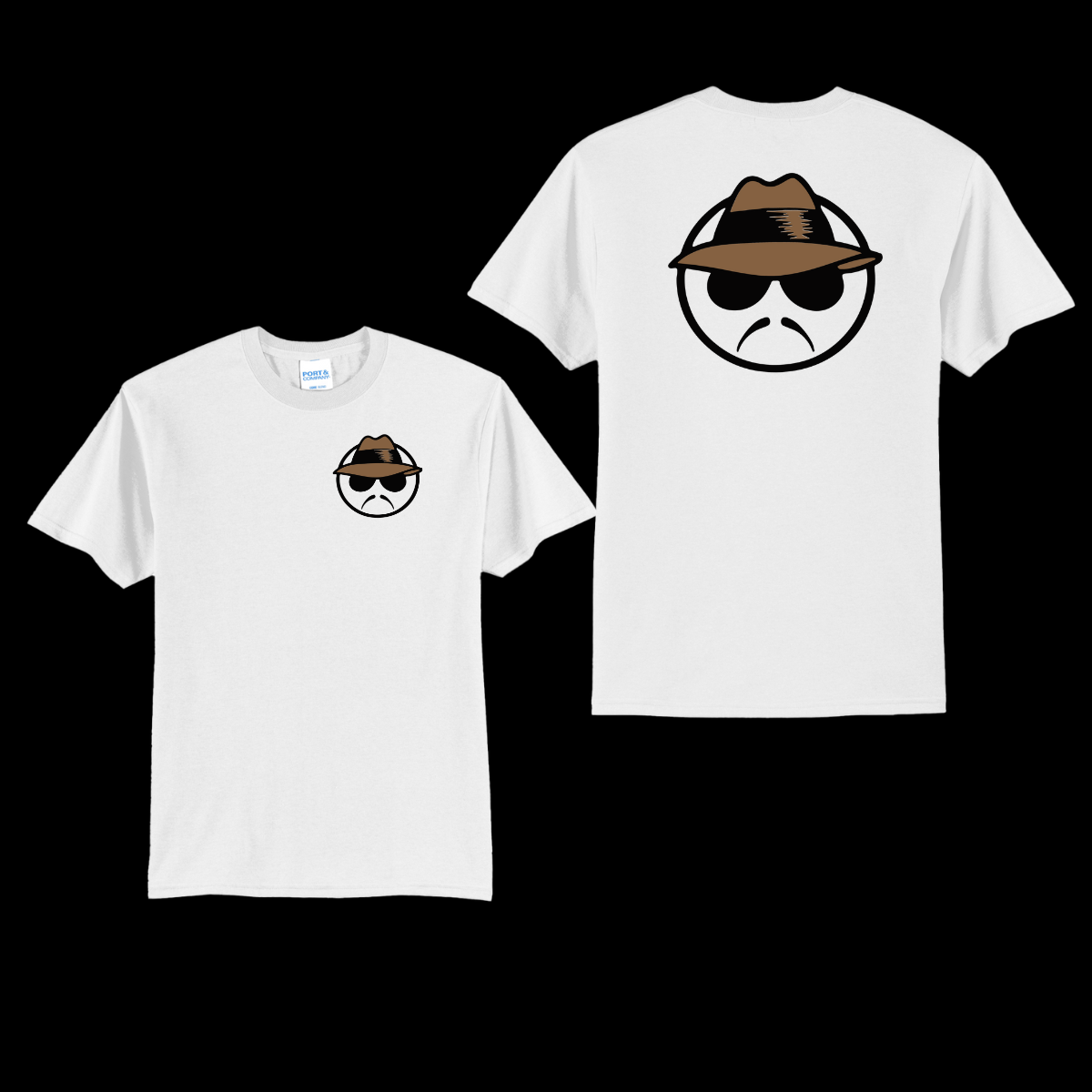 Lowrider Guy (brown hat) Tee