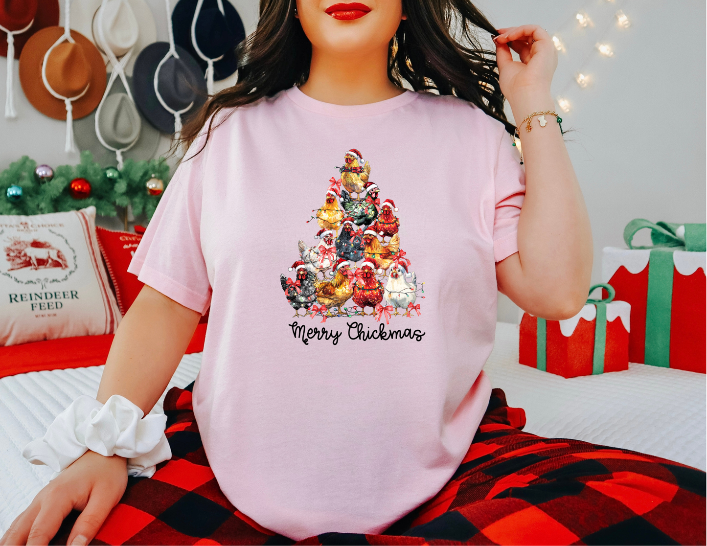 Jolly Merry Chickmas Tee/Sweatshirt