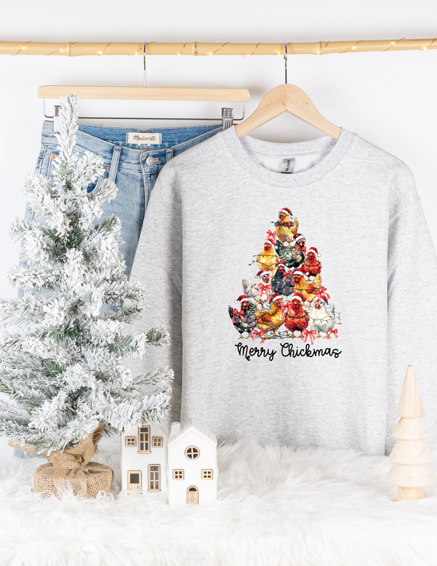 Jolly Merry Chickmas Tee/Sweatshirt