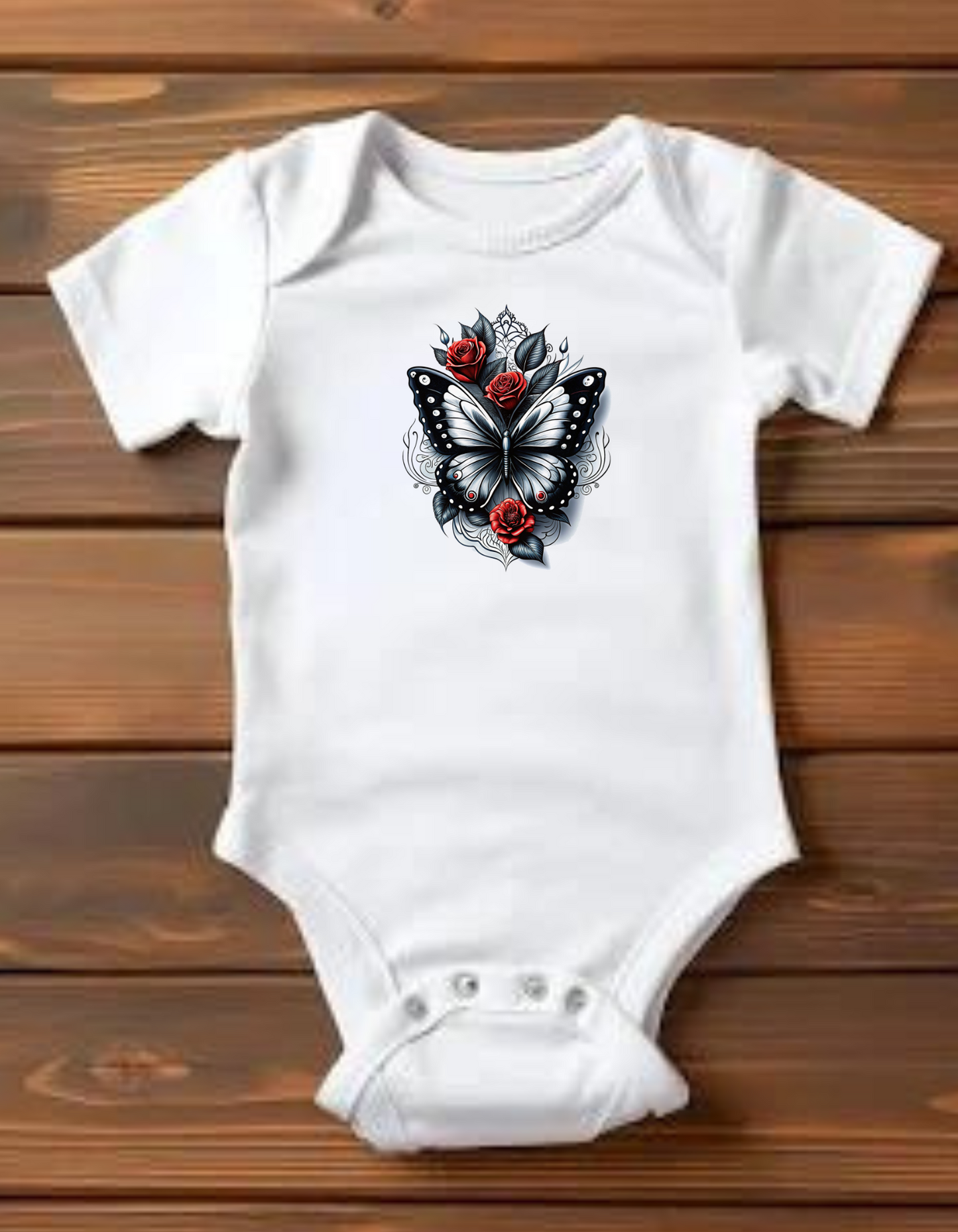 Red Rose Onesie