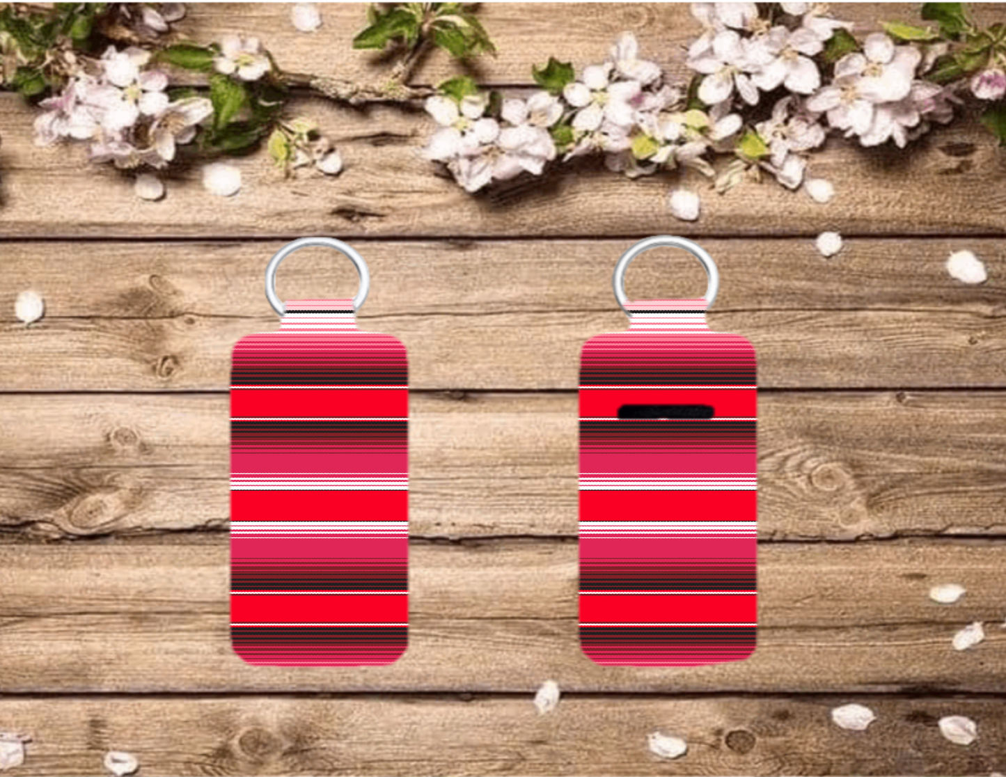 Sarape Chap Stick Keychain (choose color)