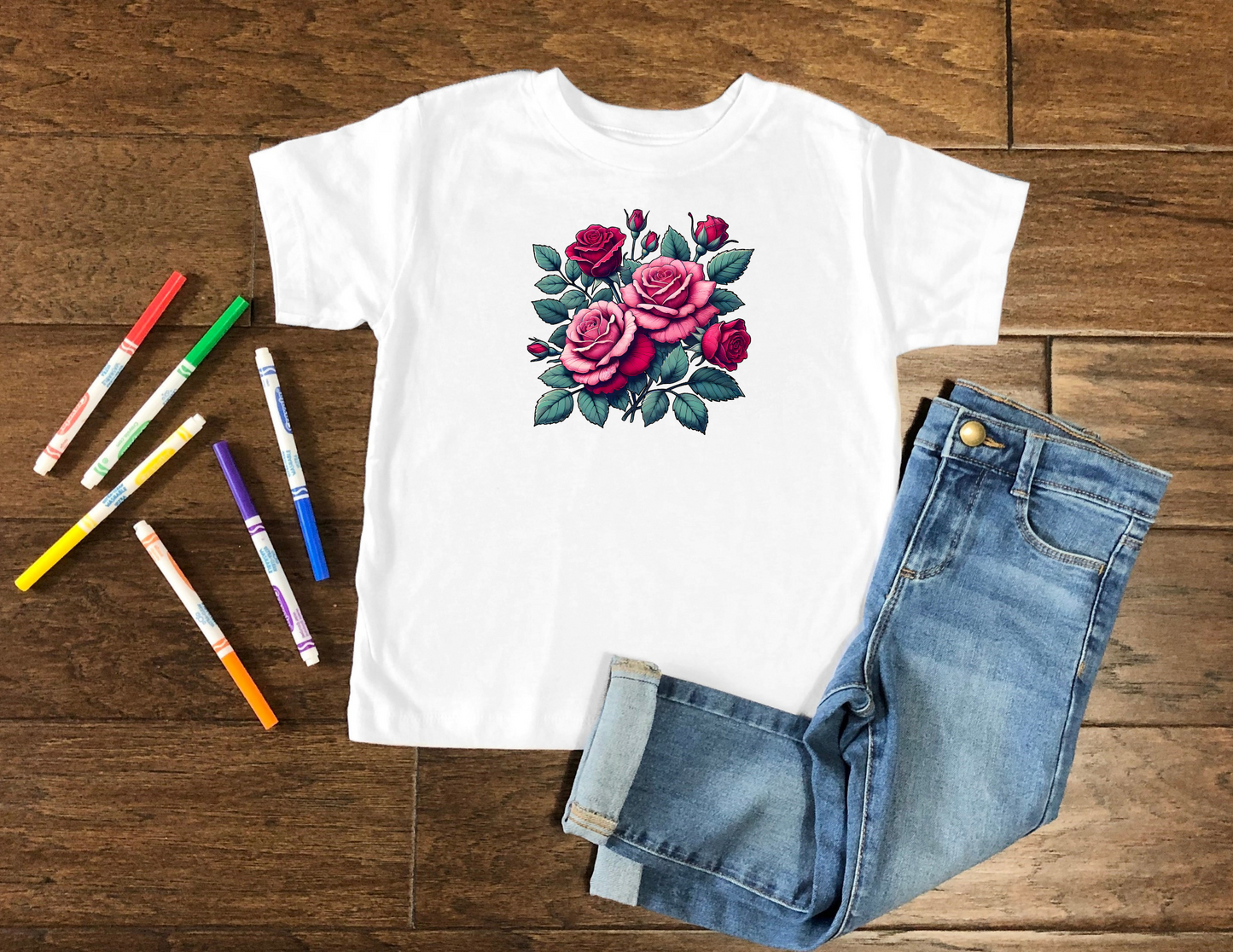 Roses Vday Kids Tee