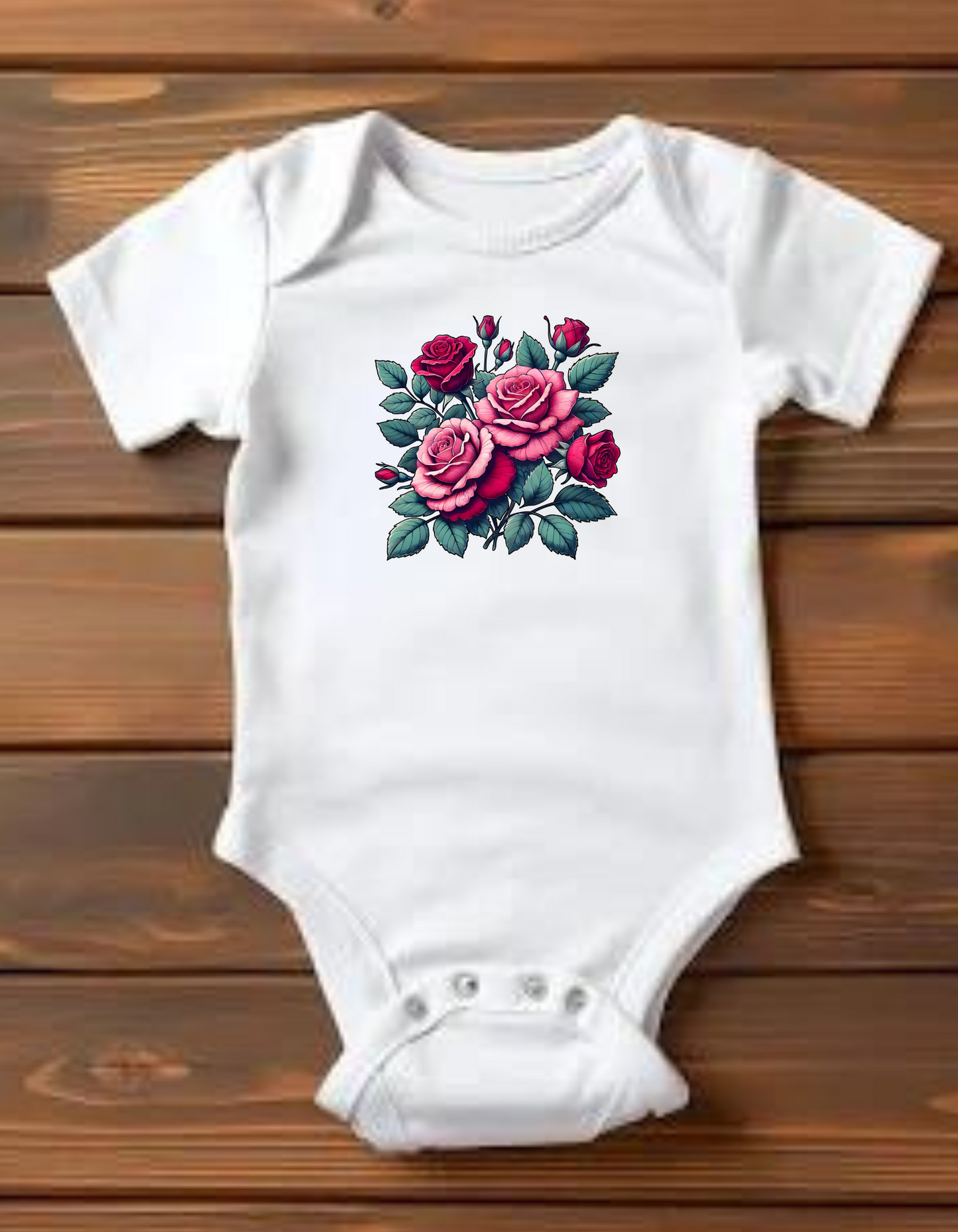 Roses Vday onesie