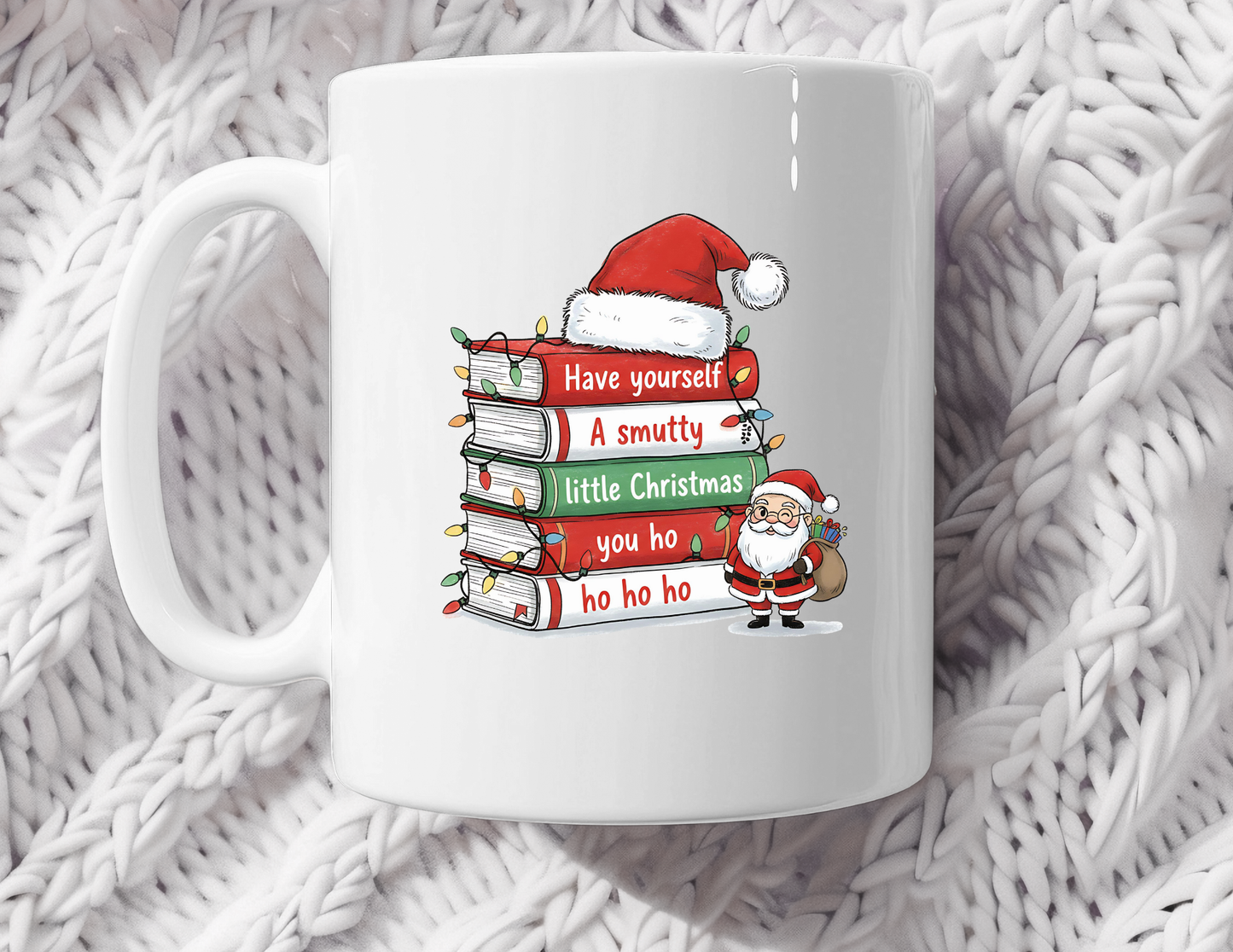 Smutty Little Christmas coffee mug