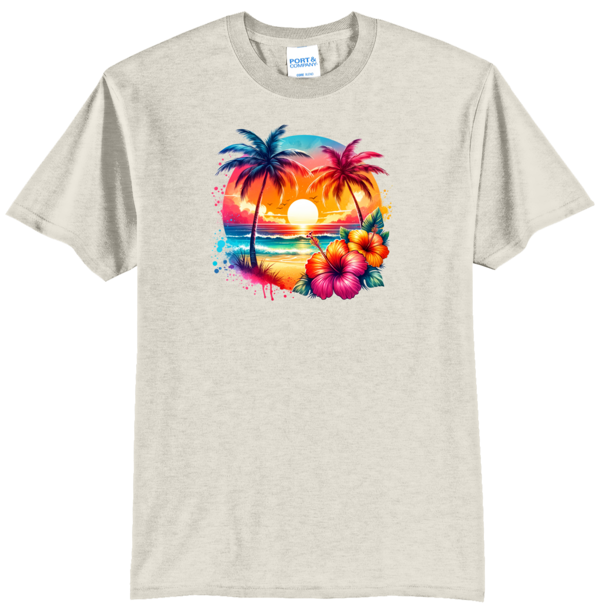 Tropical Sunset Tee