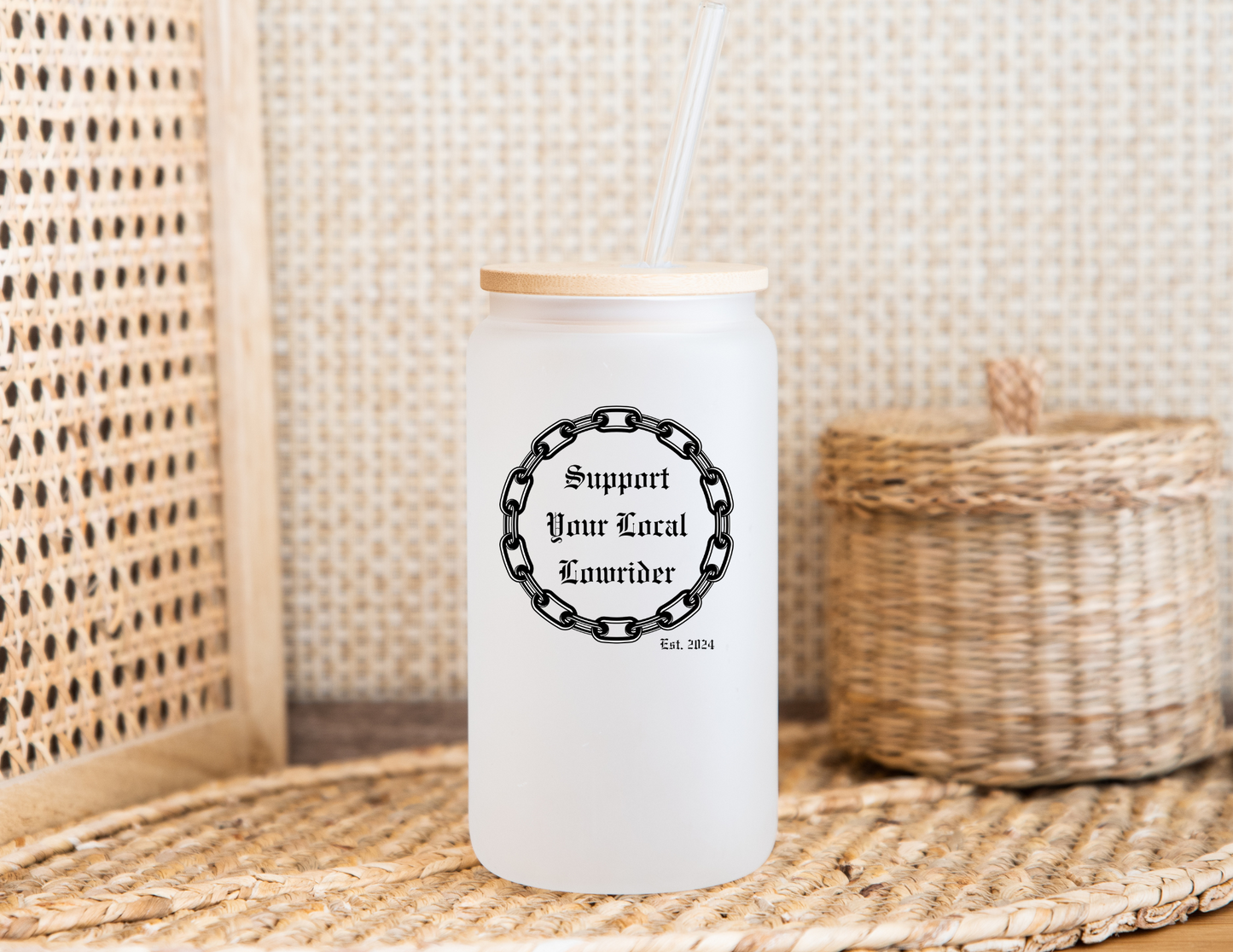 Undeniable Car Club Supporter Glass Cup