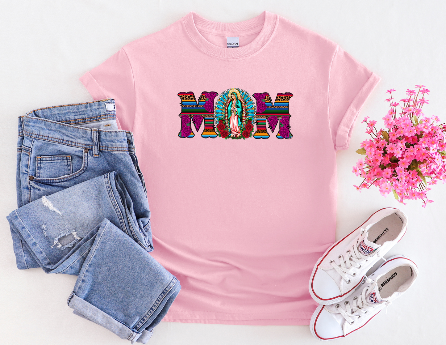 V Mary Mom Tee
