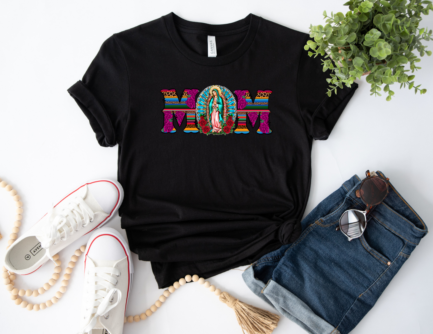 V Mary Mom Tee