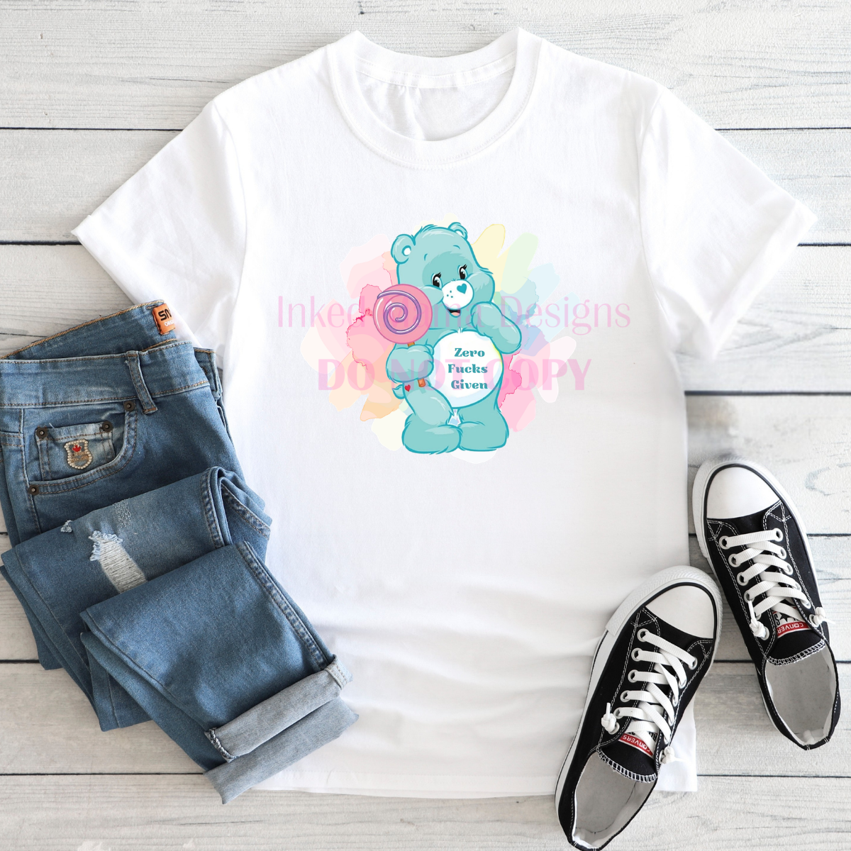 Don't Care Bear Tees