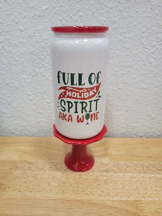 Full of Wine Spirit Glass Cup