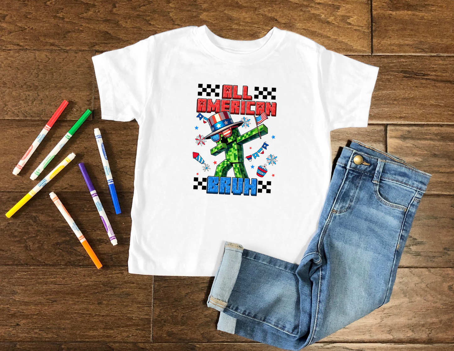 Kids - All American Bruh Tee