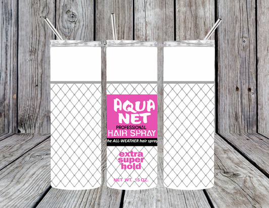 Hairspray tumbler