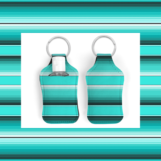 Sarape Hand Sanitizer/Lotion Keychain (choose color)