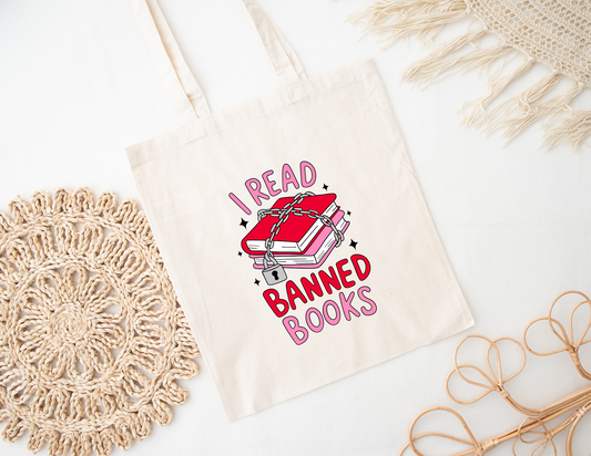 Banned Books Tote Bag