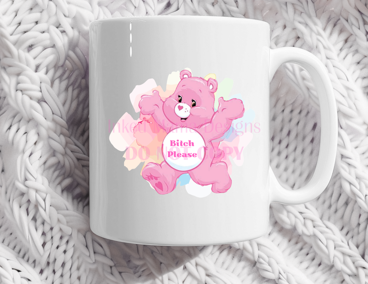 Don't Care Bear coffee mug collection