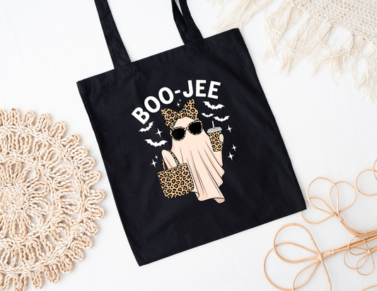 Boo Jee Leopard Tote Bag