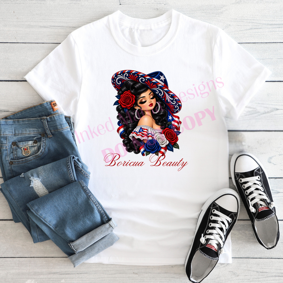 Sombrero Girl Tee