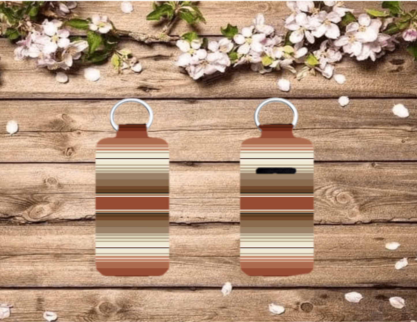 Sarape Chap Stick Keychain (choose color)