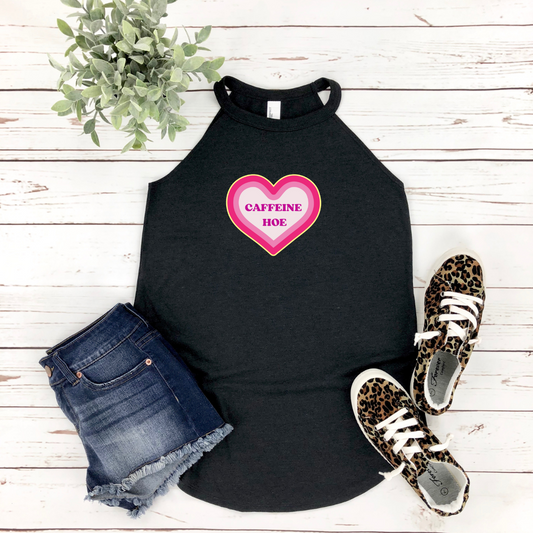 Caffeine Hoe Rocker Tank
