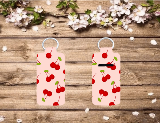 Chap/Lip Stick Keychain-Cherries