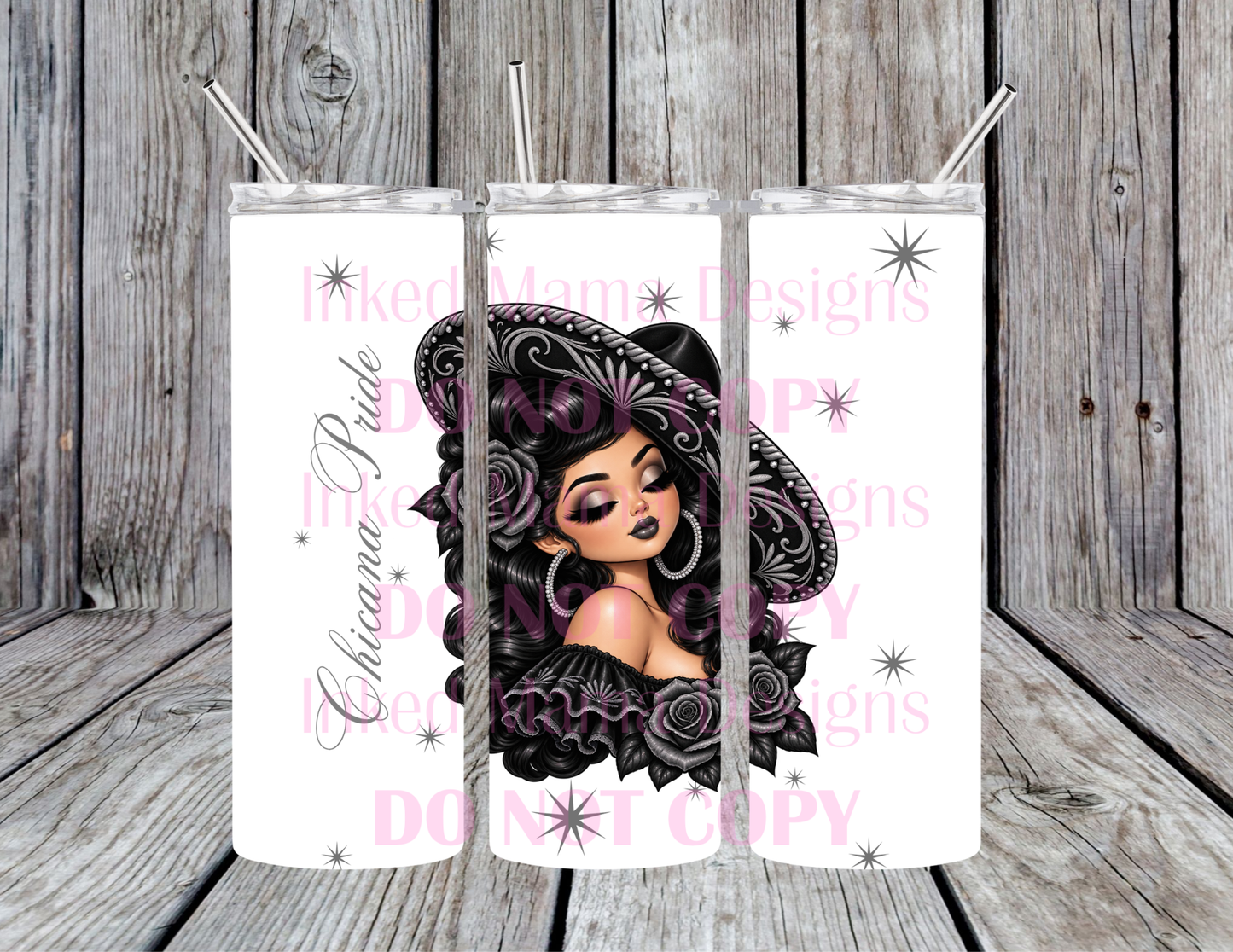 Sombrero Girl Tumblers