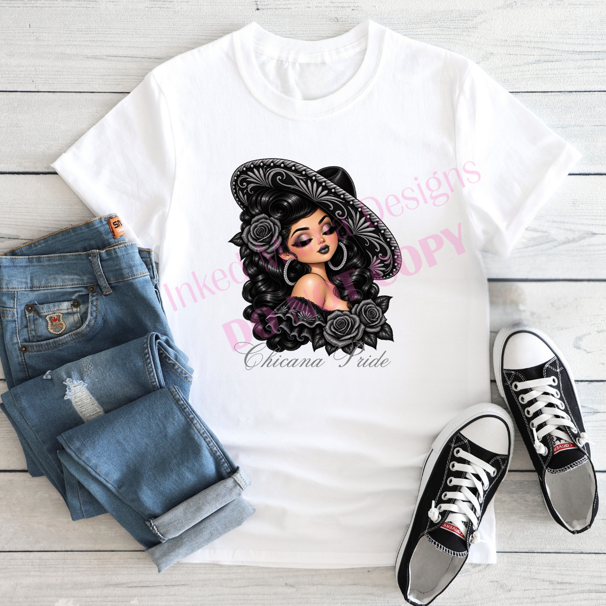 Sombrero Girl Tee