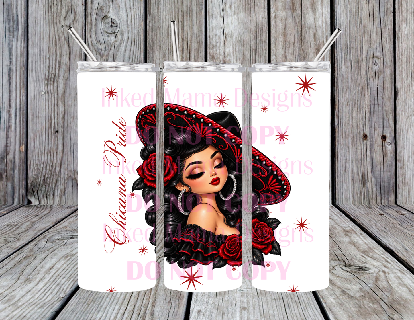 Sombrero Girl Tumblers